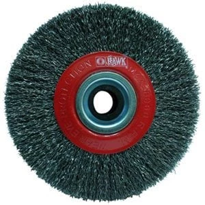 Hawk 125*25mm Gri Telli Daire Fırça // HA10175