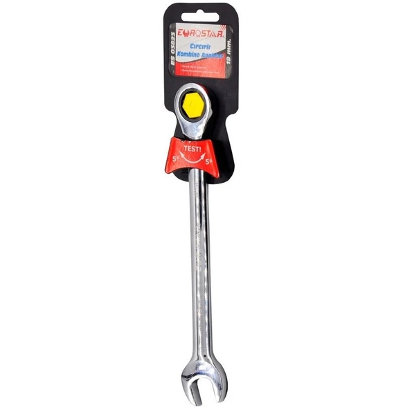 EuroStar ES03821 Kombine Anahtar Cırcırlı 18mm