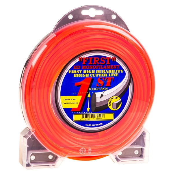 First 7430118 Misina 3.3mm 36 Metre 4 Köşeli Silikonlu
