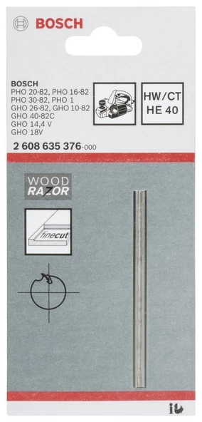 Bosch - Planya Bıçağı Düz Sert Metal 40ᵒ 1'li - 2