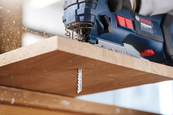 Bosch - Hassas Kesim Serisi Ahşap İçin T 344 DP Dekupaj Testeresi Bıçağı - 5'Li Paket - 4