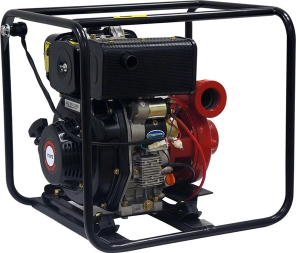 Palmera PA-HP50DIE Su Motoru Dizel Marşlı 6.7Hp 2'' Salyangoz Yüksek Basınçlı - 3