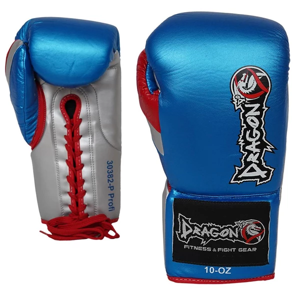 DragonDo 30382-P Profi Bağcıklı Profesyonel Boks Eldiveni - 8