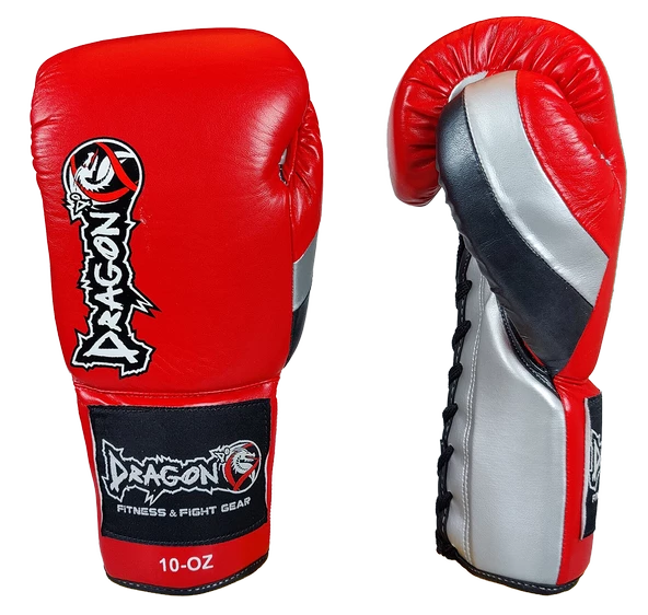 DragonDo 30382-P Profi Bağcıklı Profesyonel Boks Eldiveni - 3