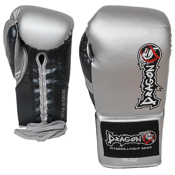 DragonDo 30382-P Profi Bağcıklı Profesyonel Boks Eldiveni - 2