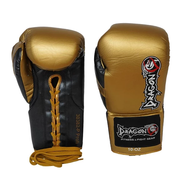 DragonDo 30382-P Profi Bağcıklı Profesyonel Boks Eldiveni - 12