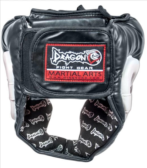 DragonDo 11745-P Yanakları Kapalı Kask Muay Thai, Kick Boks Kaskı - 3