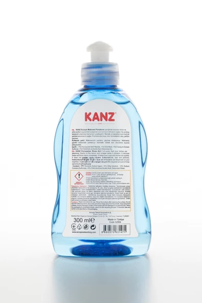 Kanz Bulaşık Makinesi Parlatıcısı 300 ml 2'li Temizlik Seti - 5