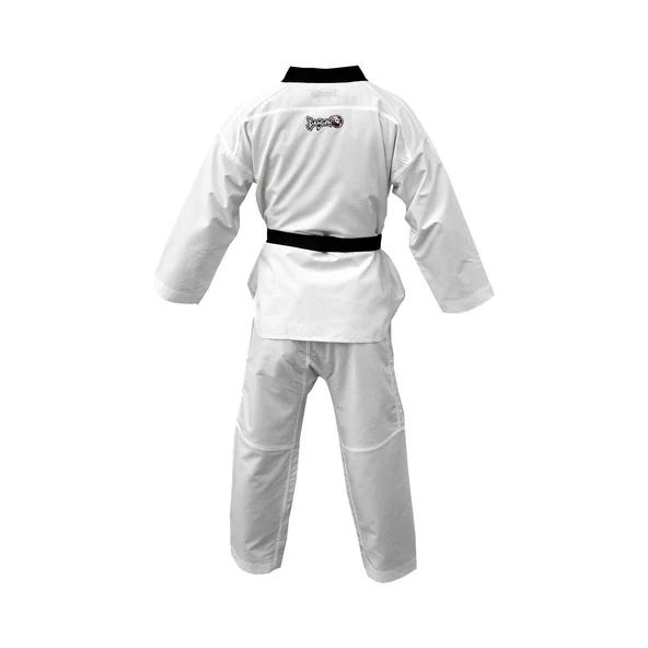 DragonDo 13120 Fighter Siyah Yaka Taekwondo Elbisesi - 5