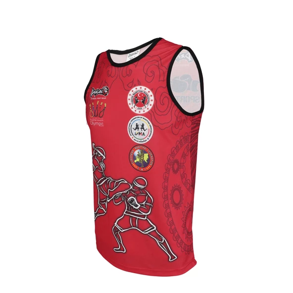 DragonDo 45759 Dijital Baskılı Muaythai Atleti - 6