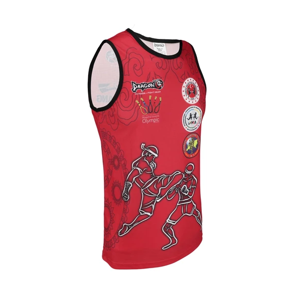 DragonDo 45759 Dijital Baskılı Muaythai Atleti - 7