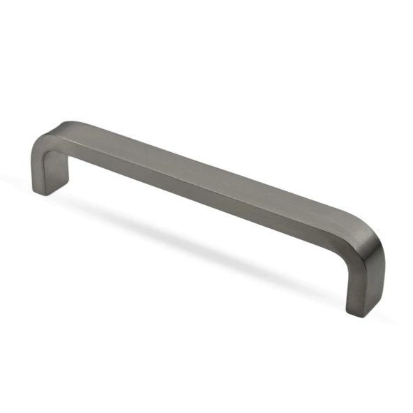 Vien Çekmece Dolap Dolabı Kapak Kulpu Kulpları Kulbu (160 MM-16.0 CM) Füme Metal Kulp Mobilya Mutfak