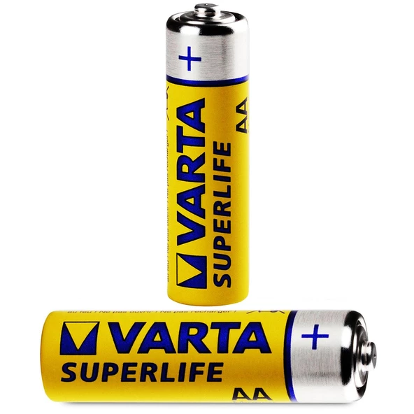 Varta Kalem Pil Kalın Kalem Pil R6KG AA Pil 1.5 V 2'li Paket - 3