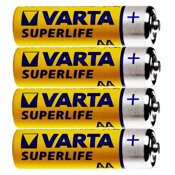 Varta Kalem Pil Kalın Kalem Pil R6KG AA Pil 1.5 V 4'lü Paket - 2