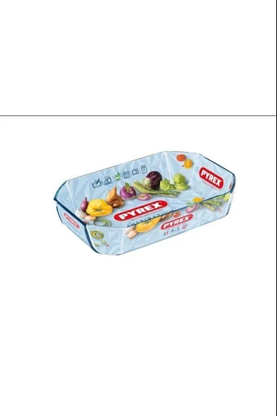 Pyrex 295B000/7045 Dikdörtgen Fırın Kabı 33x22 cm