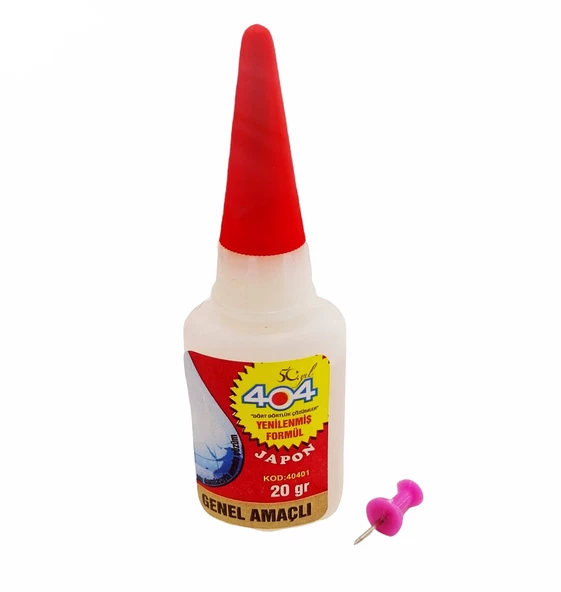 404 Süper Japon Yapıştırıcı 20 Gr. - Resim 2