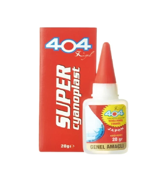 404 Süper Japon Yapıştırıcı 20 Gr. ürün görseli 1
