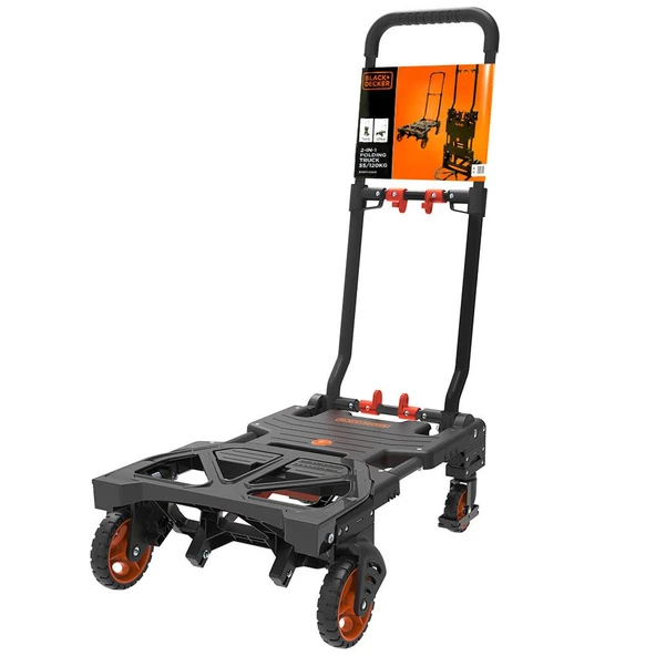 BLACK+DECKER BH206 55/120Kg Çok Fonksiyonlu Katlanır El Arabası - 5