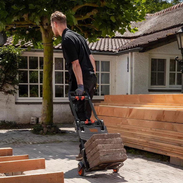 BLACK+DECKER BH206 55/120Kg Çok Fonksiyonlu Katlanır El Arabası - 11