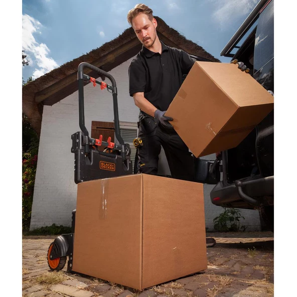 BLACK+DECKER BH206 55/120Kg Çok Fonksiyonlu Katlanır El Arabası - 14