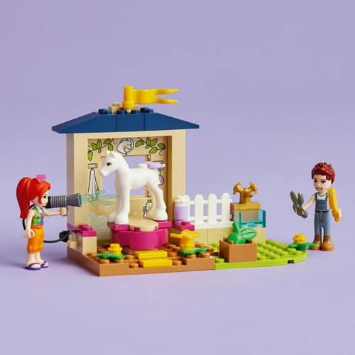 LEGO Friends 41696 Pony-Washing Stable - Resim 7