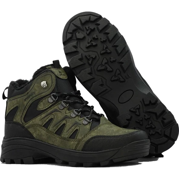 Sportlife Unisex Soğuga Dayanıklı Trekking Kürklü Fermuarlı Bot - 10