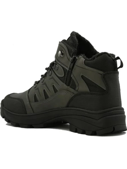 Sportlife Unisex Soğuga Dayanıklı Trekking Kürklü Fermuarlı Bot - 6