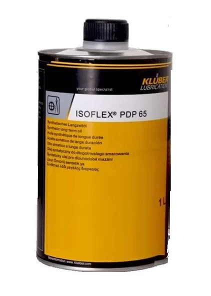 KLUBER ISOFLEX PDP 65 - 1 LİTRE - ESTER SENTETİK ROTOR RULMAN YAĞI