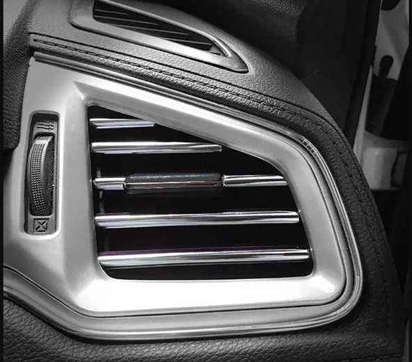 Araç İçi Dışı Geçmeli Krom Ftili 15metre Koruyucu U Tipi Nikelaj Çıta 15MT - 4