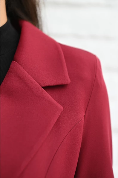 Kadın Astarlı Blazer Ceket 0101-22 - 12