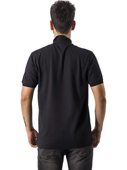 Freecamp Breeze Erkek Polo T-Shirt Siyah 105394 - Resim 3