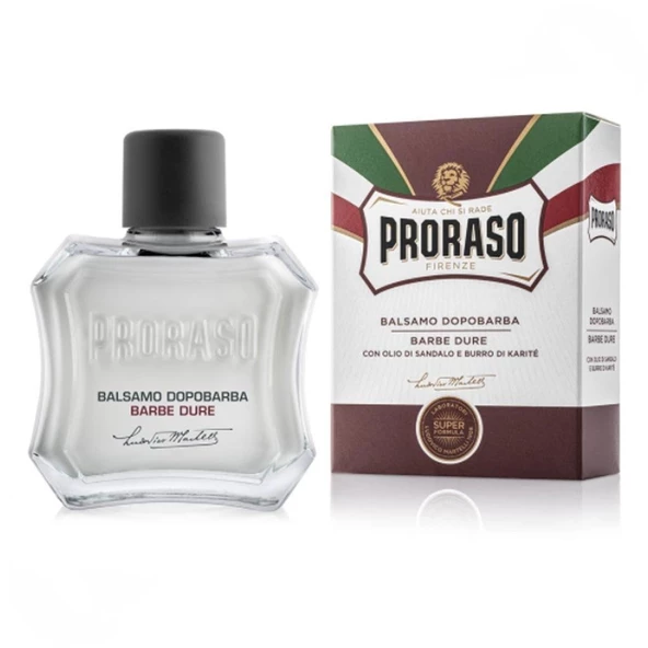 Proraso Barbe dure Tıraş Sonrası Balsamı Sandal 100ml