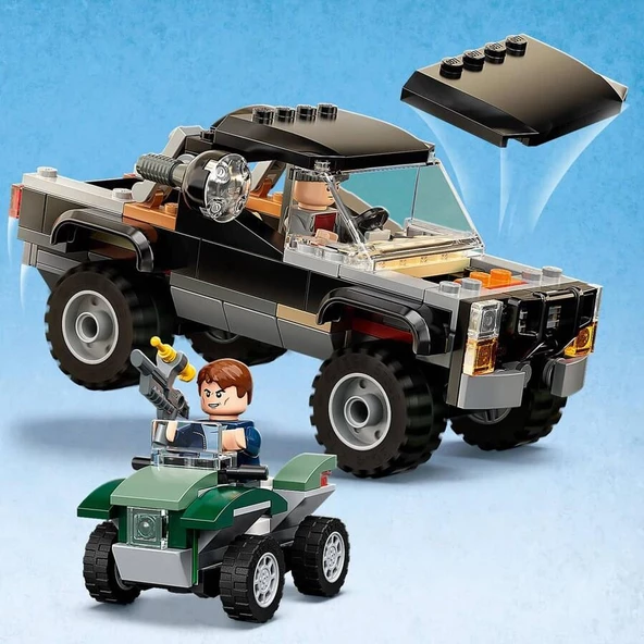 LEGO Jurassic World 76950 Triceratops Pickup Truck Ambush - 4
