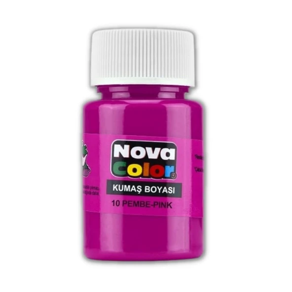 Kumaş Boyası Tişört Çanta Tekstil Boyası 30 ml 1 Adet Nova Color Kumaş Boyası 1 Adet - 6