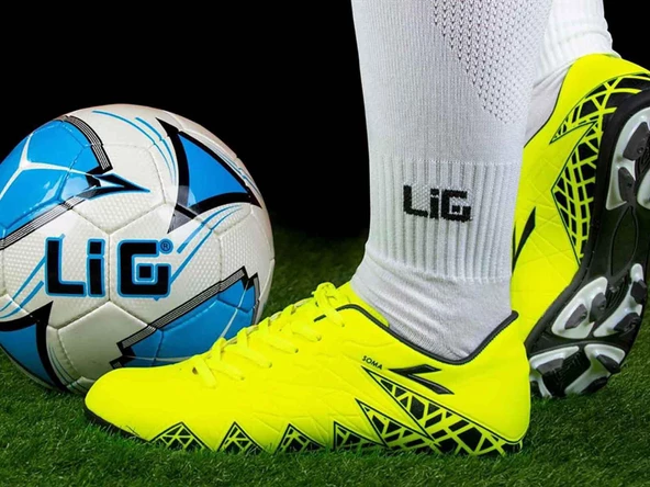 Lig Krampon Ayakkabı Sarı 56 Soma-Krp - 4