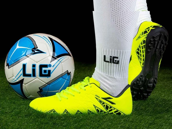 Lig Halı Saha Ayakkabısı Sarı 56 Soma-H - 4