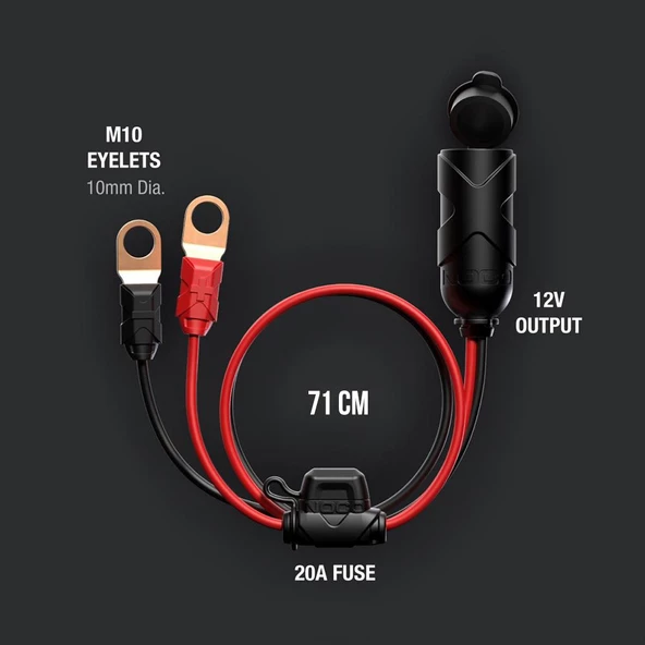 NOCO GC018 Halka Terminalli Akü Bağlantı Çakmaklık Soketi - 2