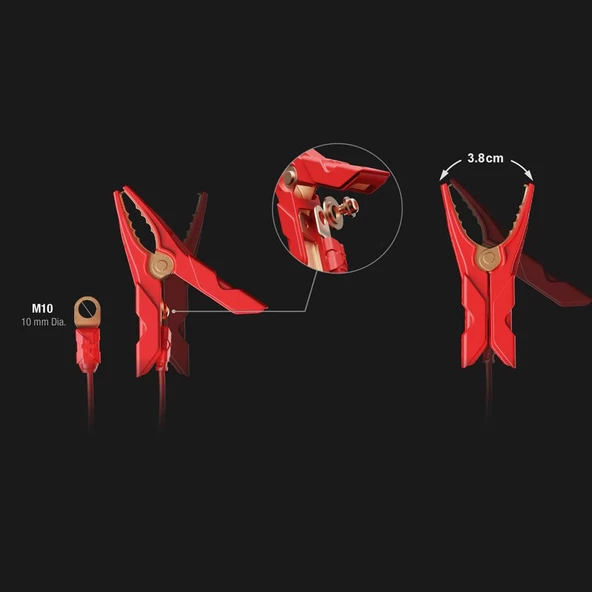 Noco Gc014 Maşalı Akü Bağlantı Kablosu - 6