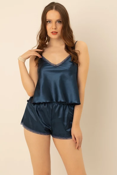 DoReMi Saten Şortlu Takım - 8