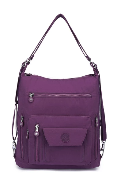 Smbyb1205-0086 Hardal Kadın Omuz Ve Sırt Çantası - 9