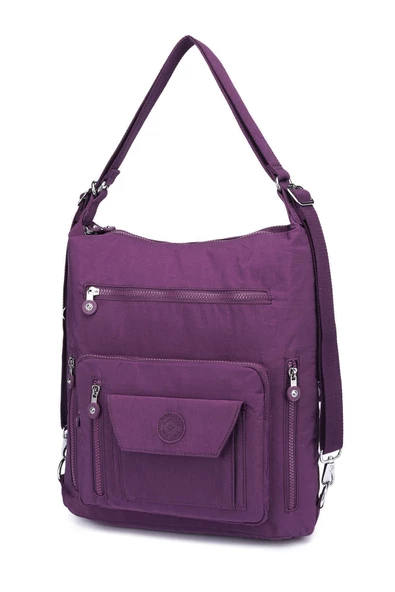 Smbyb1205-0086 Hardal Kadın Omuz Ve Sırt Çantası - 11