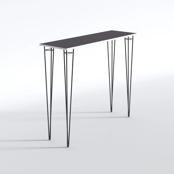 Knsz yemek masası hemdem grisyh 105*140*040 mutfak ofis çalışma - 3