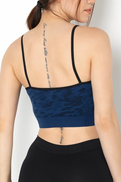 Miorre Seamless Dikişsiz Crop Tişört-111 - 12
