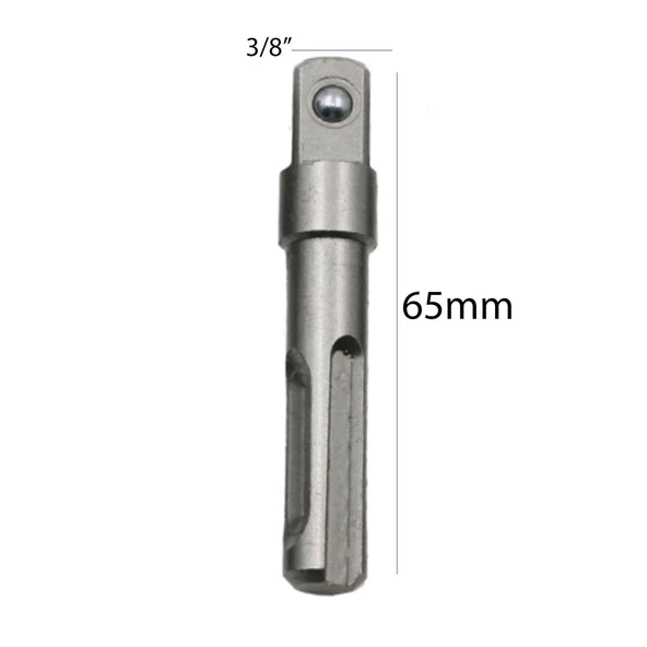 Nt Tools 3/8" Sds Saplı Lokma Adaptörü 65 mm Çelik Matkap Ucu (NCSLA38) - 2