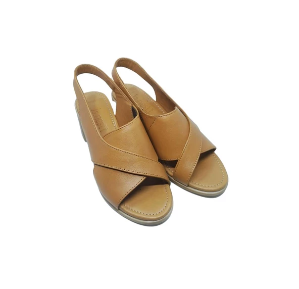 Janestt Kadın Hakiki Soft Deri Sandalet 145-20-02 - 7