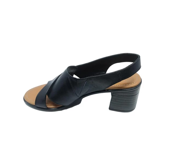 Janestt Kadın Hakiki Soft Deri Sandalet 145-20-02 - 4