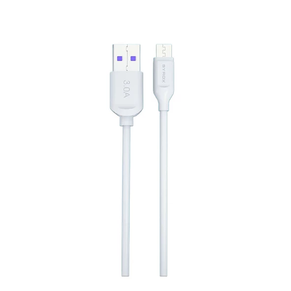 Hzılı Şarj Kablosu Micro USB girişli tüm cihazlar için 3 ampere kadar 18W destekleyen şarj kablosu C108 - 3