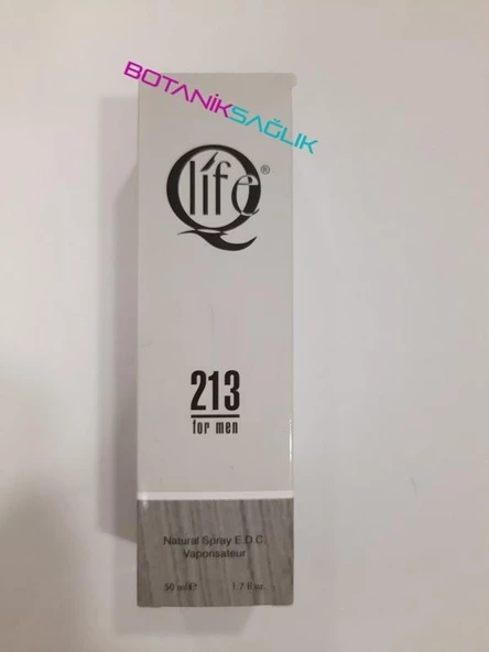 Qlife Erkek Parfüm 50 ml No: 213 Boss ürün görseli 1