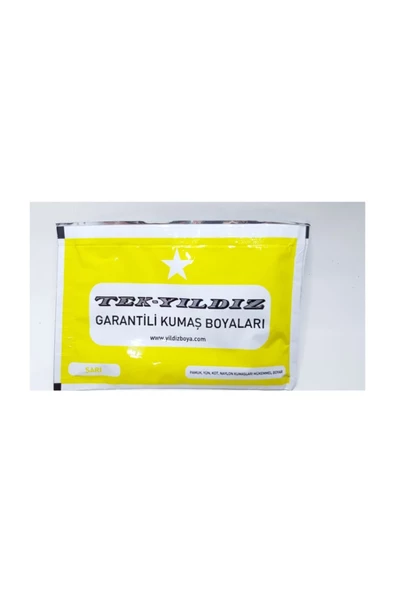 TekYıldız Kumaş Boyası - Sarı