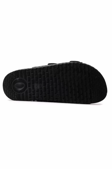 Woggo Jelli Günlük Kemerli Erkek Terlik Ary 36-553 Siyah - 6